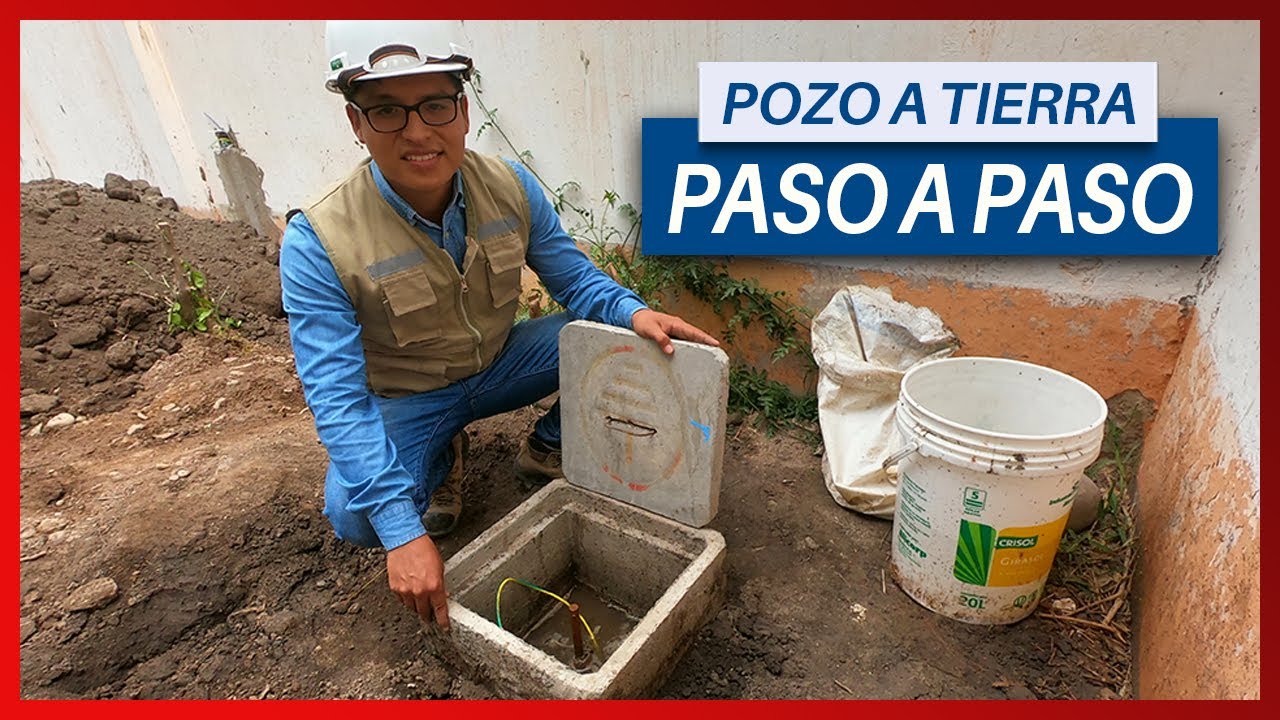 Instalacion de un pozo a tierra